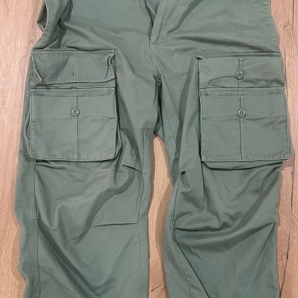 BDG Olive Cargo Pants for Men